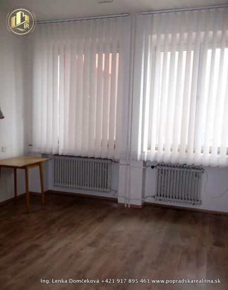 Kancelárie na prenájom, Poprad - Veľká