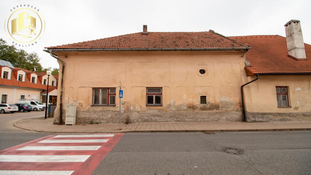 Predaj historického domu na námestí Poprad - Veľká