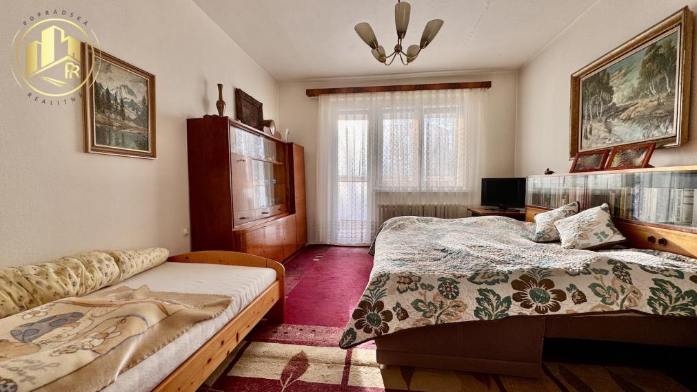 Veľkorysý 3-izbový byt s veľkým zaskleným balkónom priamo pri OC Fórum