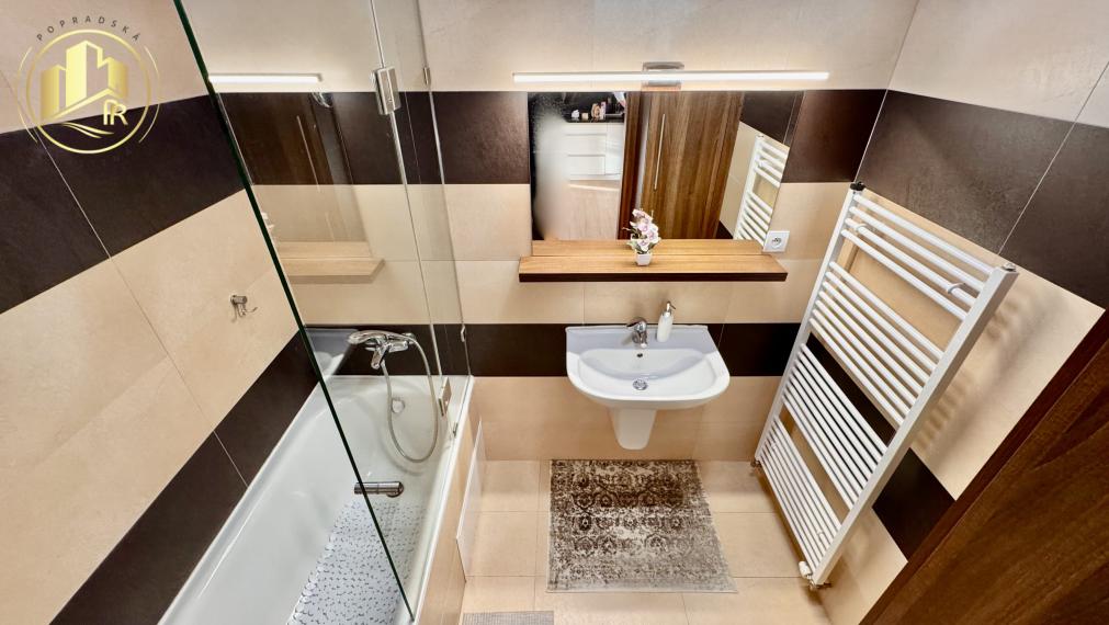 Štýlový 2-izbový byt s balkónom v Rubicone, Poprad-Veľká