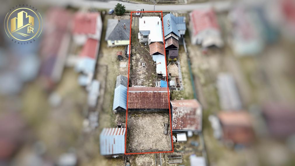 Rodinný dom v pôvodnom stave s veľkým pozemkom – Šuňava