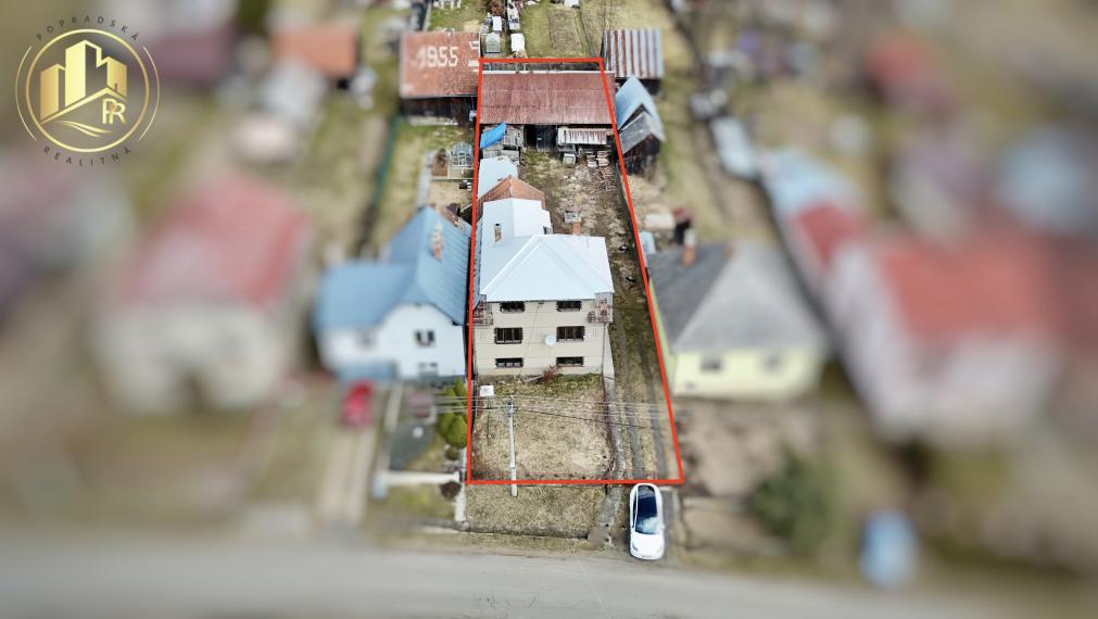 Rodinný dom v pôvodnom stave s veľkým pozemkom – Šuňava