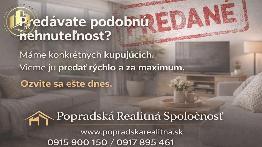 Pozemok s objektom na predaj !! Vysoké Tatry - Stará Lesná