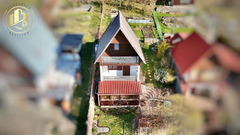 Trojpodlažná záhradná chata s celoročným potenciálom – Dubina III, Hranovnica