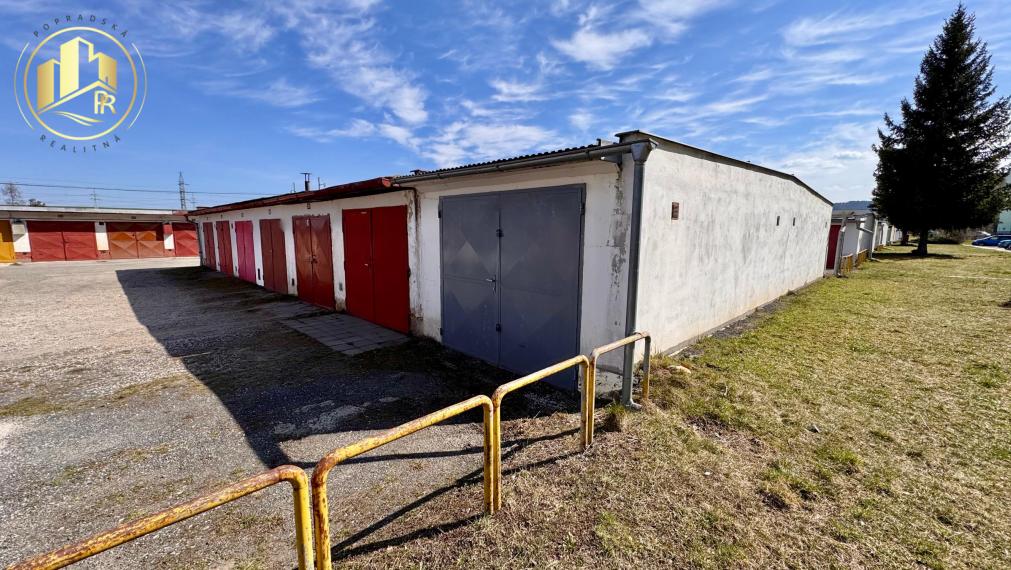 Garáž s potenciálom na predaj v skvelej lokalite Popradu