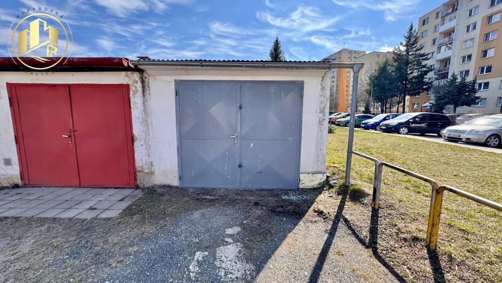 Garáž s potenciálom na predaj v skvelej lokalite Popradu