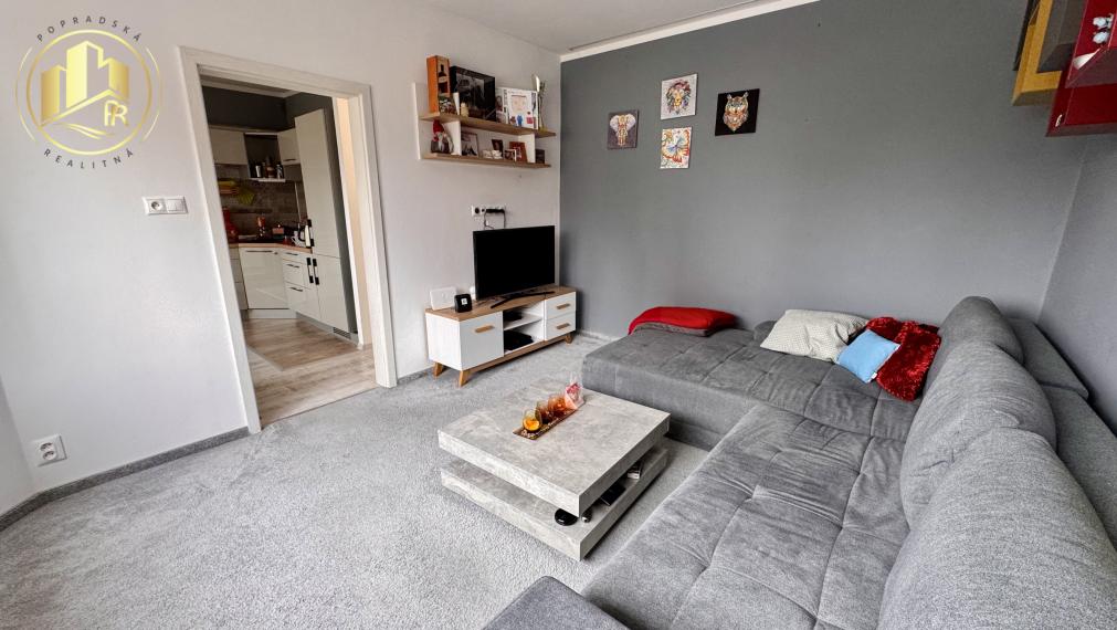 2-izbový byt po rekonštrukcii s balkónom a výhľadom na Tatry – Matejovce