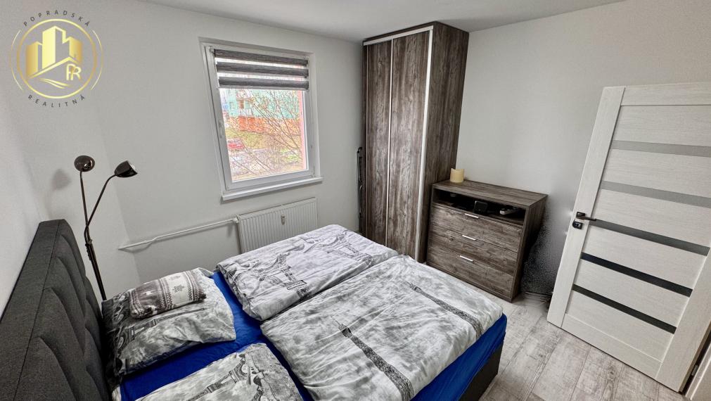 2-izbový byt po rekonštrukcii s balkónom a výhľadom na Tatry – Matejovce