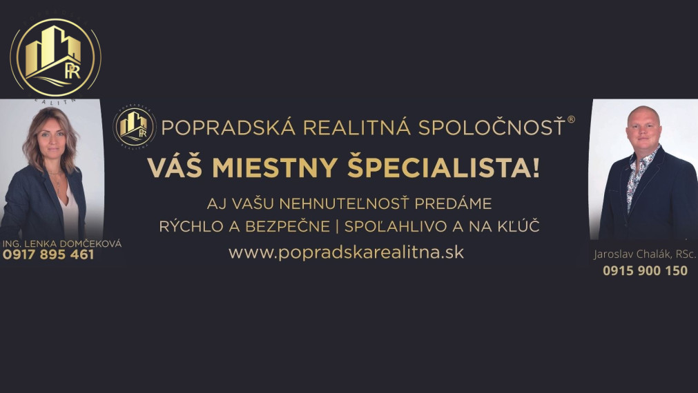 Kancelária na prenájom priamo na námestí mesta Poprad