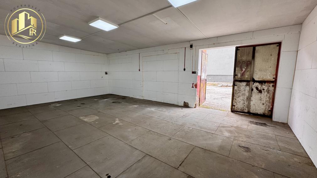 Prenájom 3 zateplených garáží | 48 m² | Poprad - Veľká