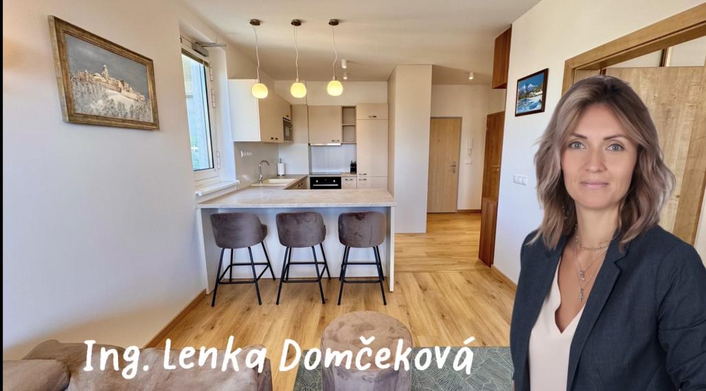 Kompletne zariadený 2-izbový byt s balkónom a parkovaním v centre Popradu