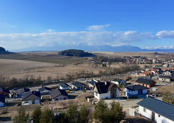 Krásny stavebný pozemok na predaj v obci Vlková