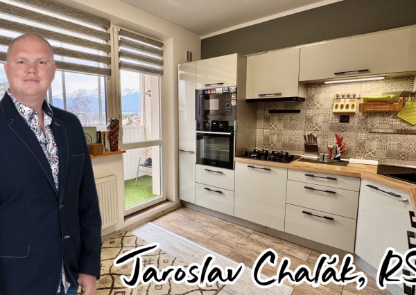 2-izbový byt po rekonštrukcii s balkónom a výhľadom na Tatry – Matejovce