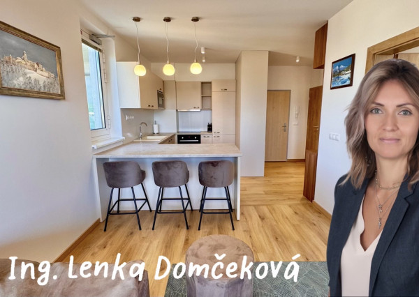Kompletne zariadený 2-izbový byt s balkónom a parkovaním v centre Popradu
