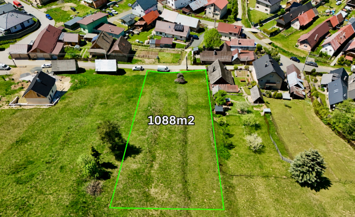 SLNEČNÝ POZEMOK V SRDCI PRÍRODY, Liptovská Teplička,  1088 m² - fotografia 3